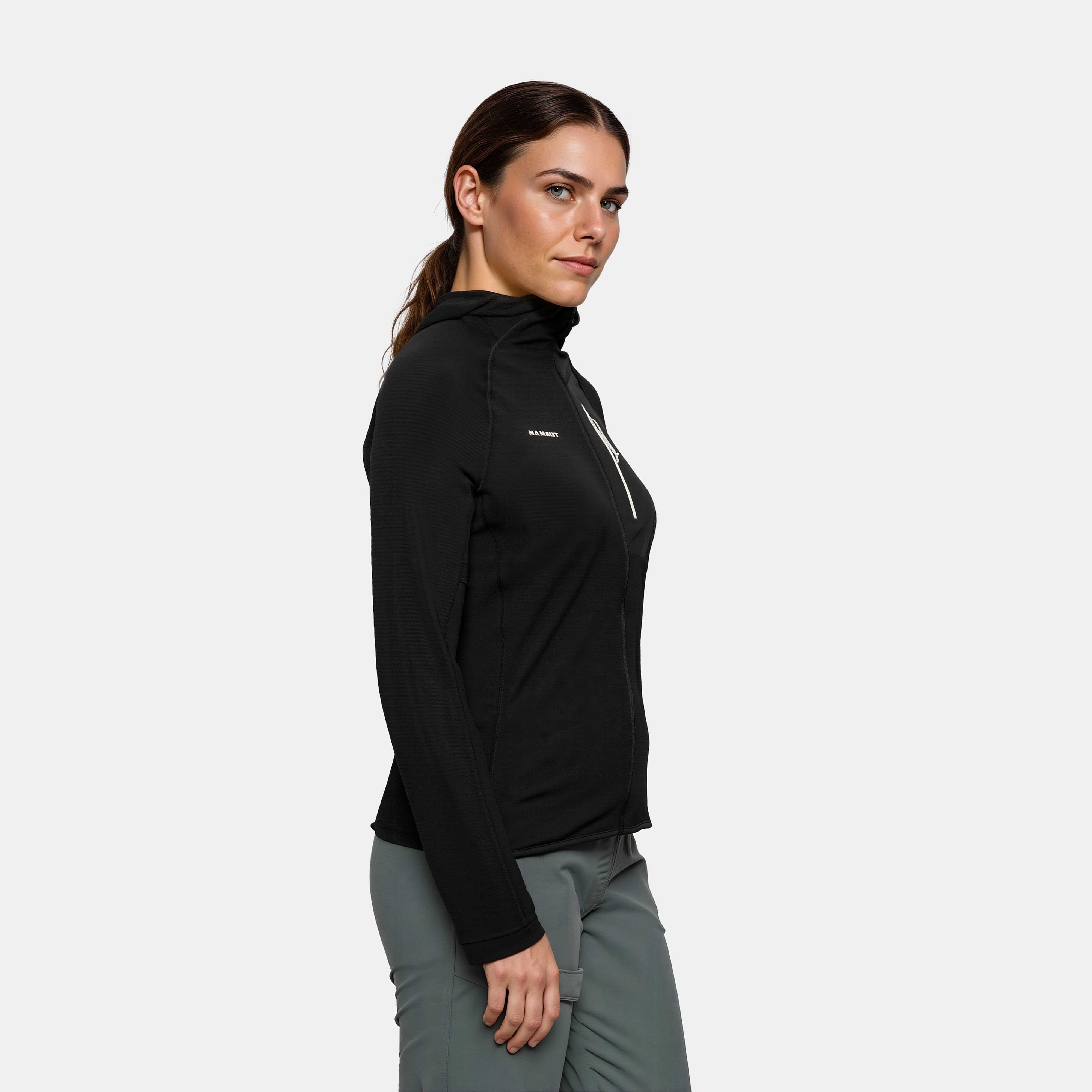 Mammut Aenergy Light ML Hooded Jacket Women, black - Black