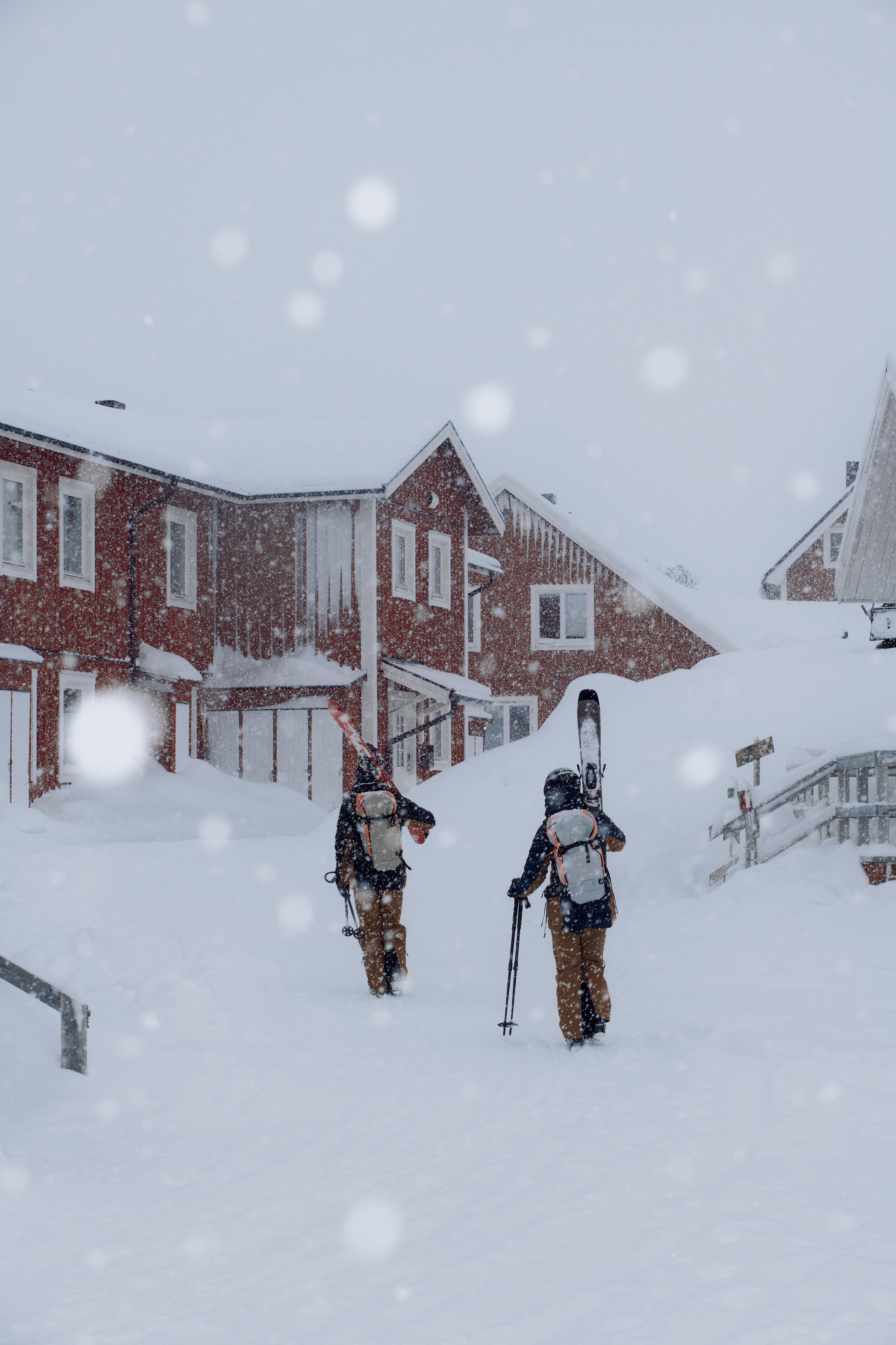 Skiing in Sweden Mammut