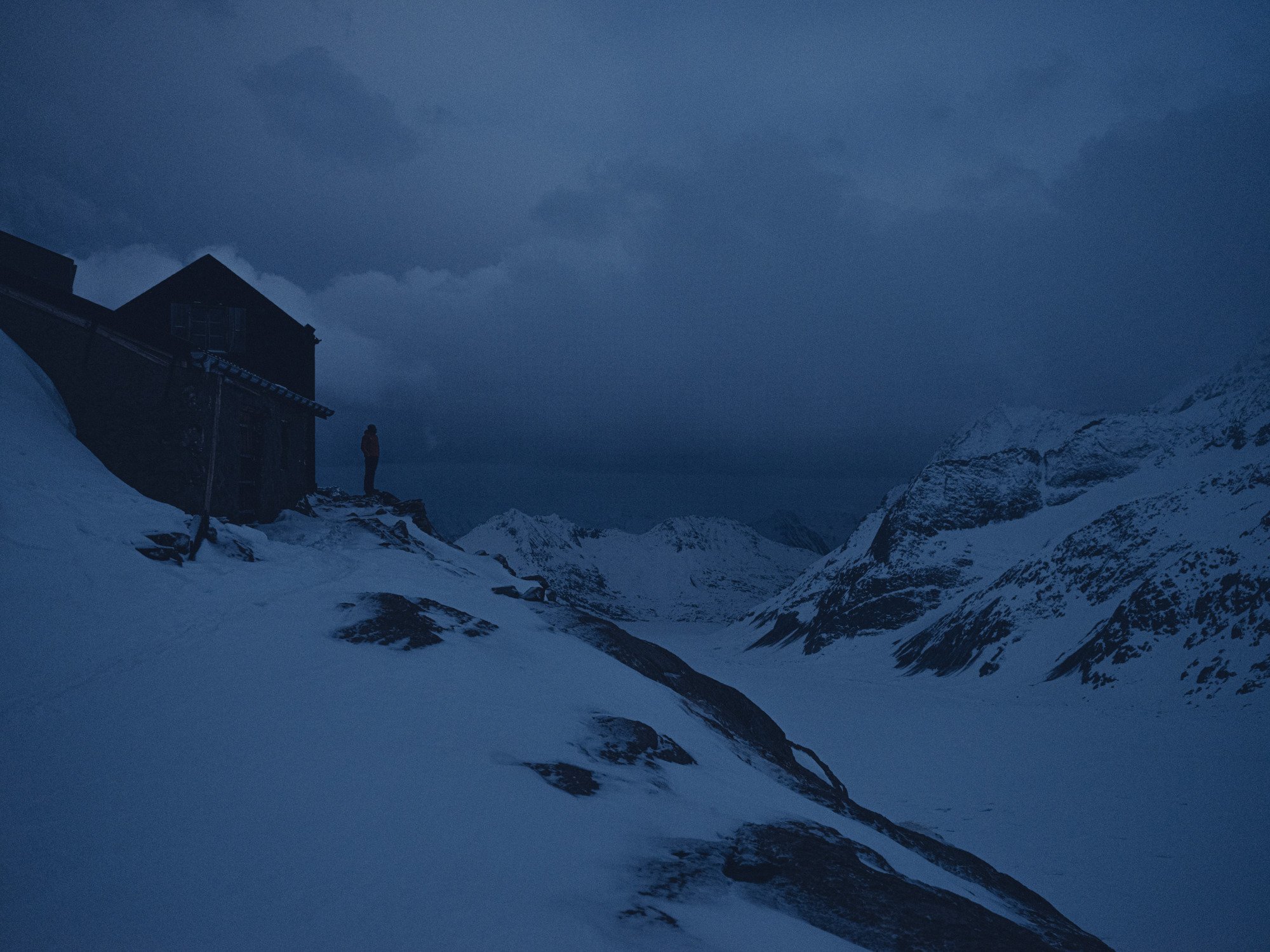House on the Aletsch Glacier for Together for glaciers.